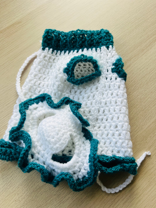 Cat Coat & Matching Bonnet